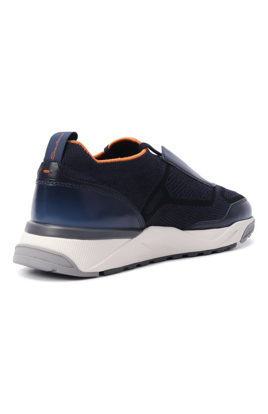 Комбинированные кроссовки Innova Santoni MBIG22135BGRN0TZ Синий  MBIG22135BGRN0TZ Фото 4