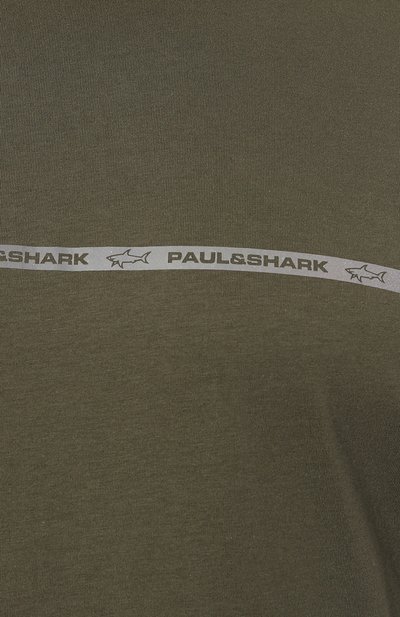 Хлопковая футболка PAUL&SHARK, арт. 23411033, фото 5