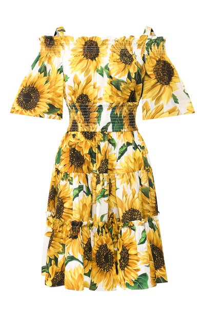 Хлопковое платье DOLCE & GABBANA, арт. F6F9CT/HS5EB, фото 1