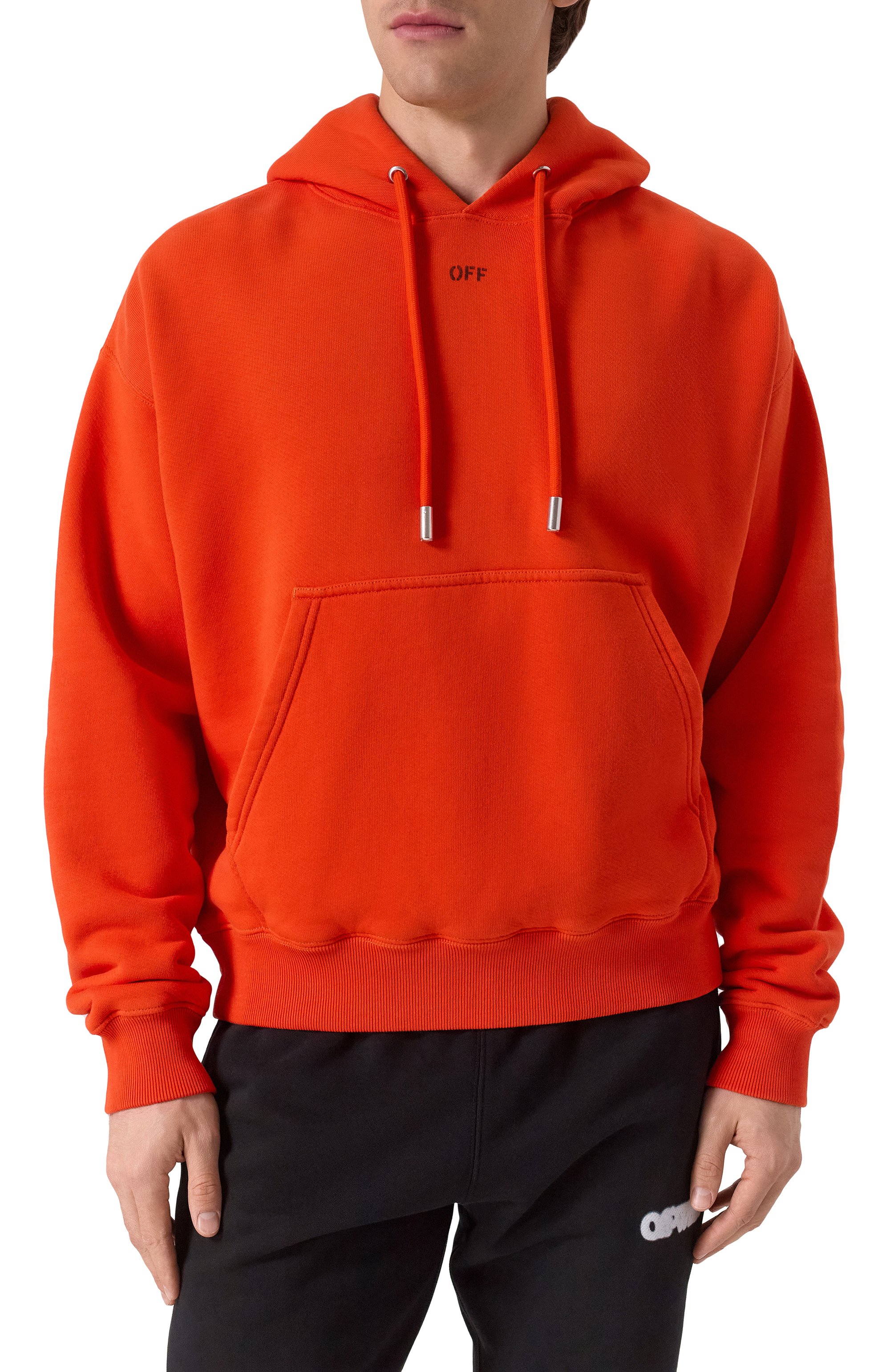 Хлопковое худи OFF-WHITE, арт. 0MBB085S25FLE00L, фото 3