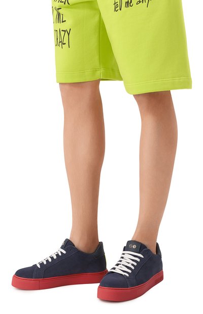 Замшевые кеды oil HIDE AND JACK, арт. E0ILLYBLRED, фото 3