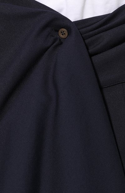 Юбка из смеси хлопка и шерсти DRIES VAN NOTEN темно-синего цвета по цене 55000 руб., арт. 191-30824-7286, фото 5 Юбка из смеси хлопка и шерсти DRIES VAN NOTEN, арт. 191-30824-7286, фото 5