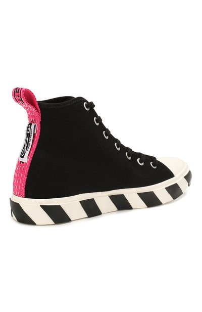 Текстильные кеды OFF-WHITE, арт. 0MIA119S20D330381001, фото 4