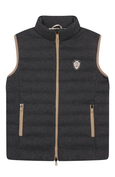 Пуховый жилет BRUNELLO CUCINELLI, арт. BG927J018C, фото 1