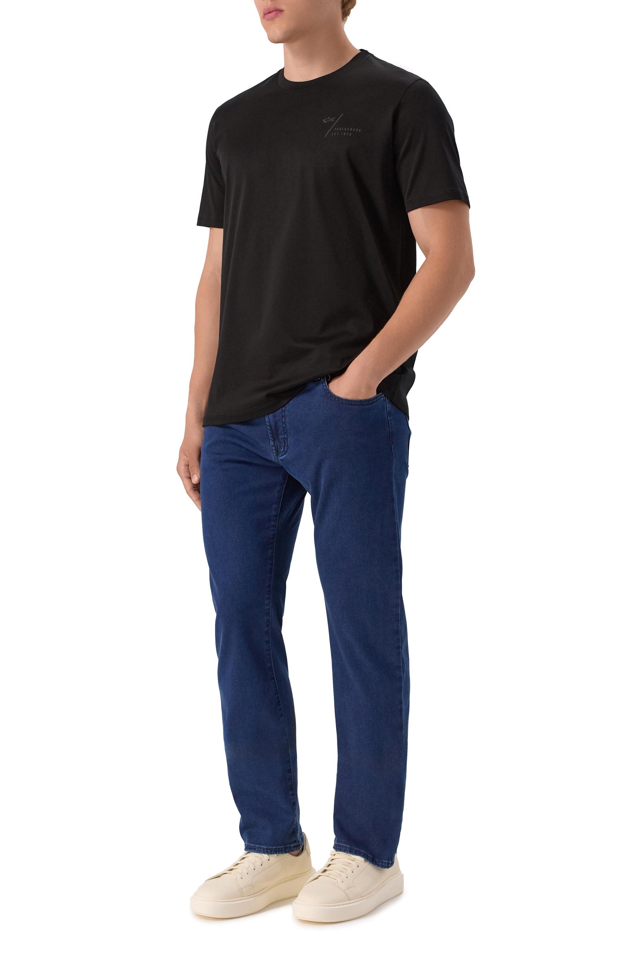 Хлопковая футболка PAUL&SHARK, арт. 15311622/3XL-6XL, фото 2