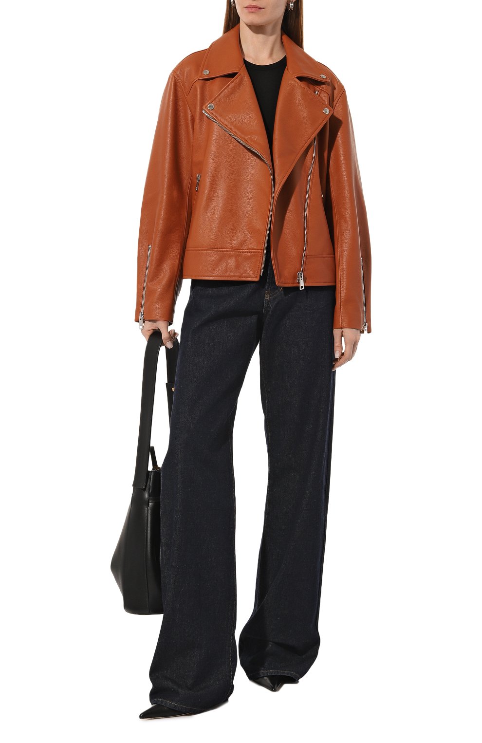 Кожаная куртка MASLOV бежевого цвета по цене 127600 руб., арт. SMW97, фото 2 Кожаная куртка MASLOV, арт. SMW97, фото 2