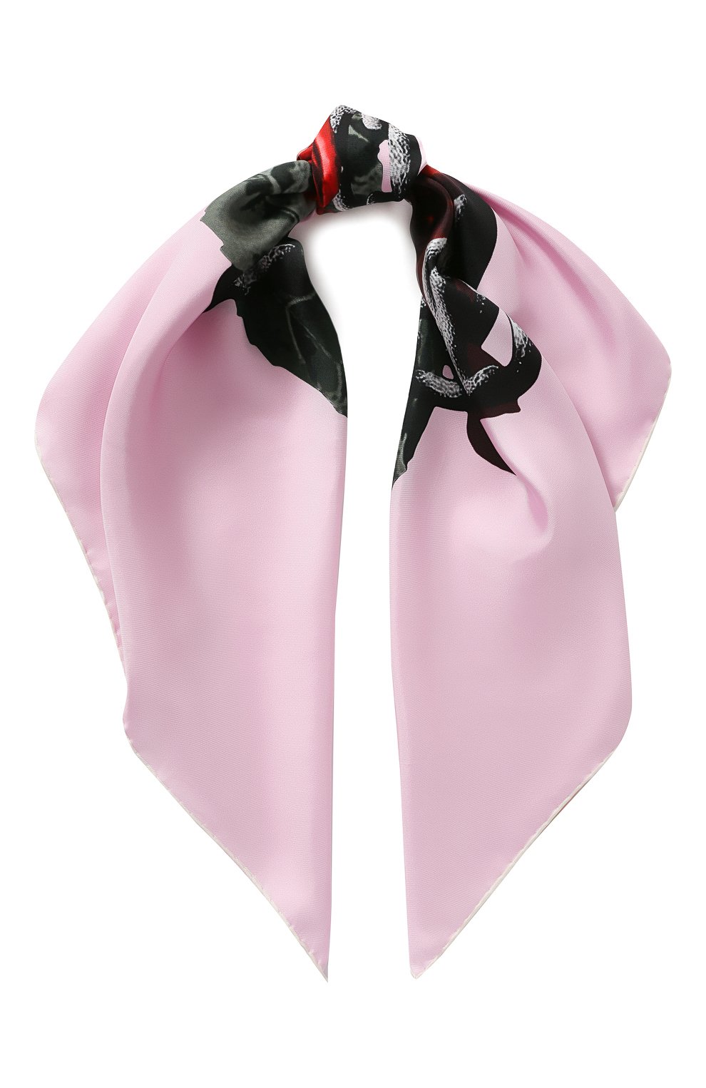 Шелковый платок valentino x undercover VALENTINO, арт. SW0EI114/ZWB, фото 1