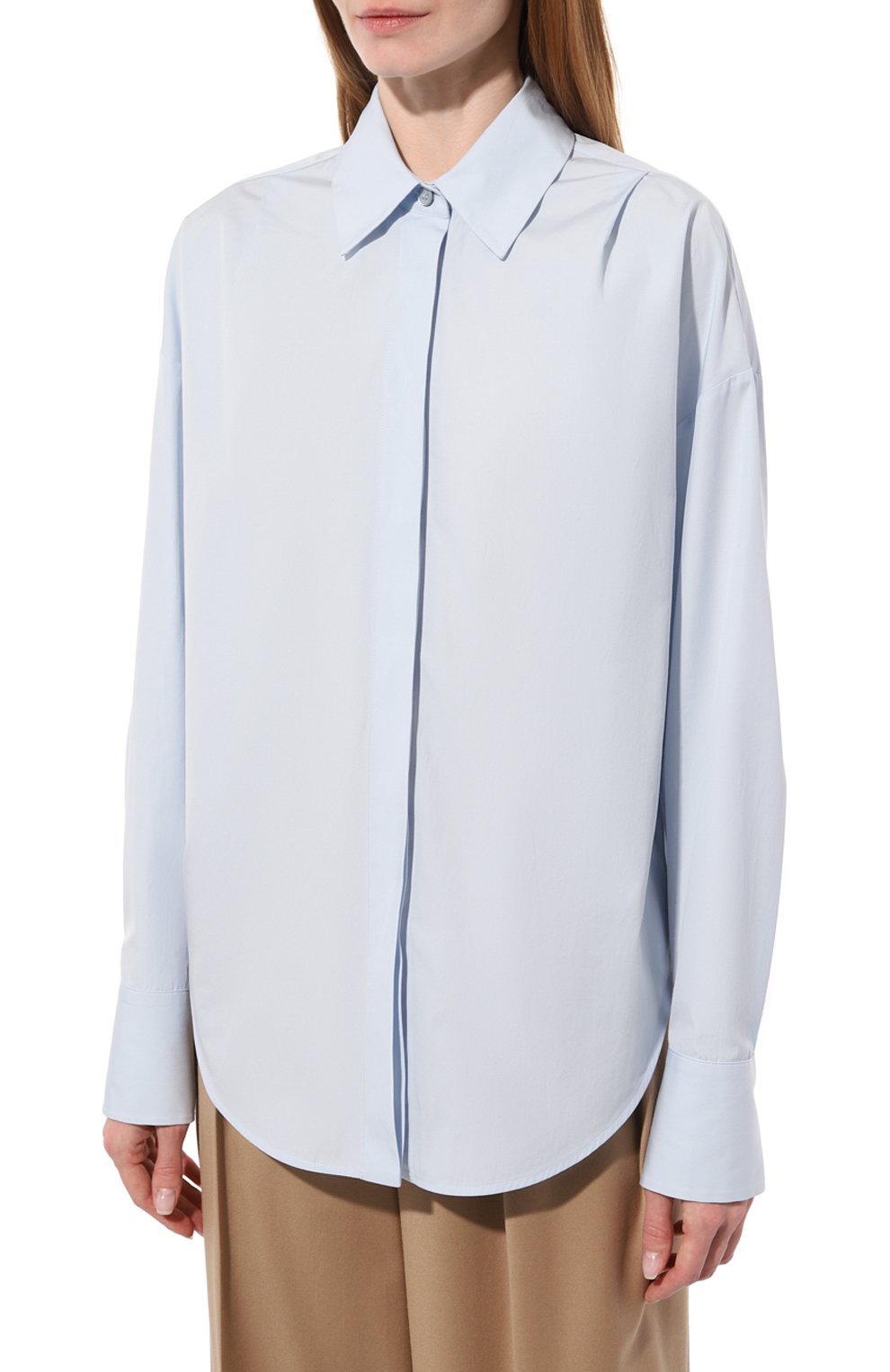 Хлопковая рубашка LORENA ANTONIAZZI, арт. CA01AP/3434, фото 3