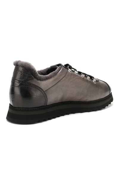 Кожаные кеды DOUCAL'S, арт. DU2156WINNPM0212N05, фото 4