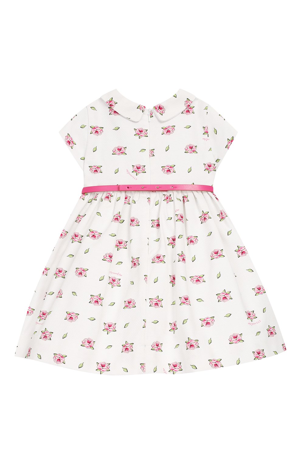 Хлопковое платье MONNALISA, арт. 313924, фото 2