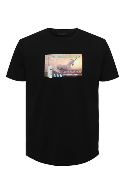 Хлопковая футболка DIESEL, арт. A01843/0HAYU, фото 1