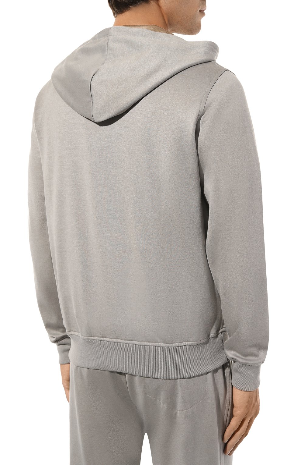 Толстовка из хлопка и шелка MVST, арт. 13M415/B000/MUST, фото 4
