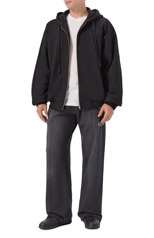 Хлопковые брюки Comme des Fuckdown CFABM01744 Серый  CFABM01744 Фото 2