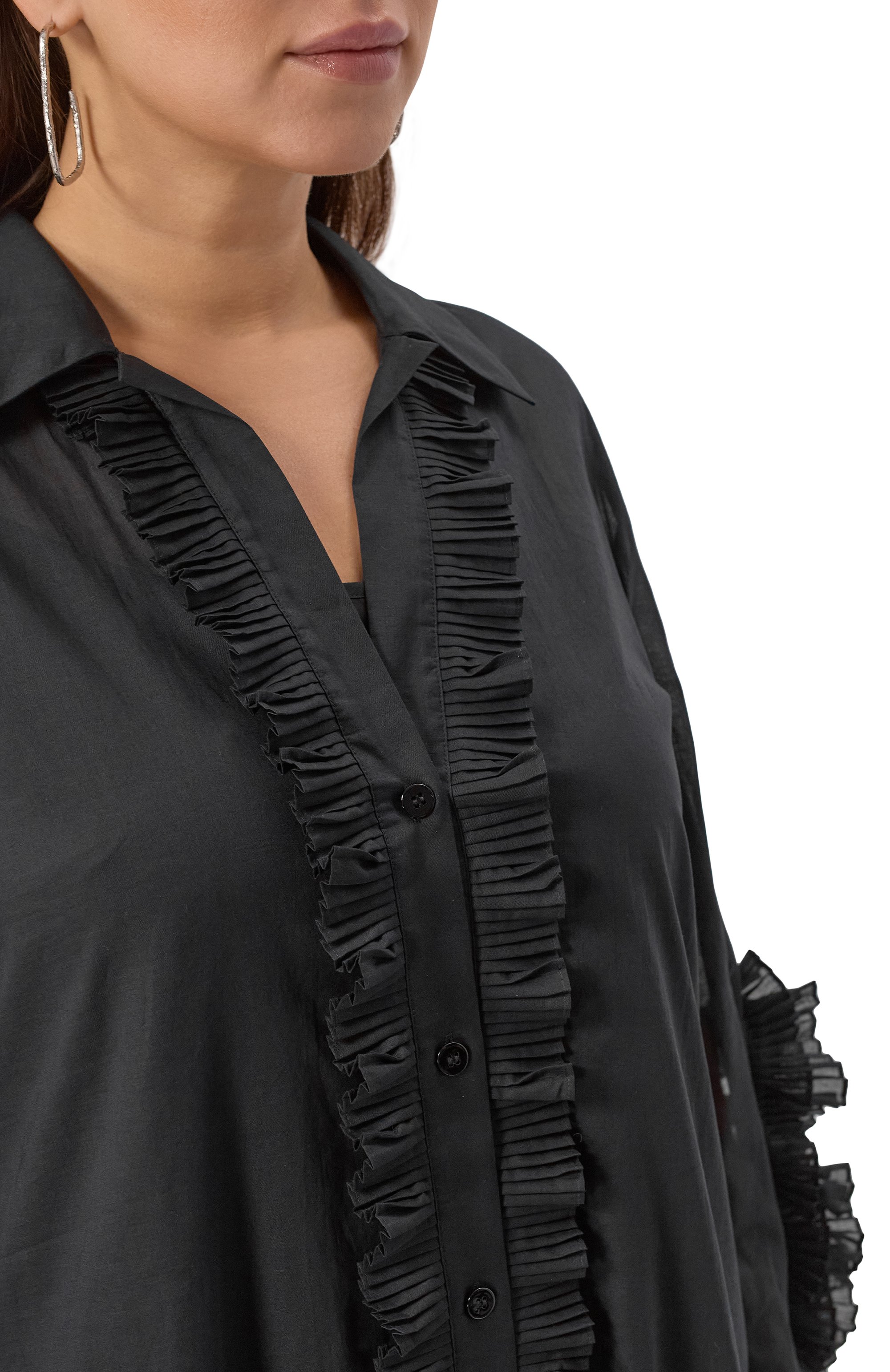 Хлопковое платье MARINA RINALDI, арт. CUP0LA, фото 5