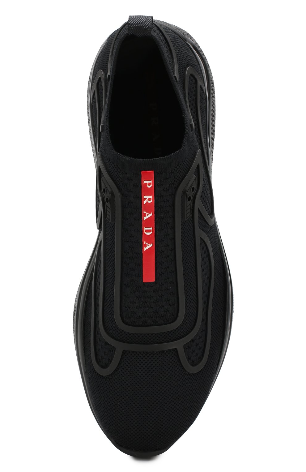 Текстильные кроссовки prada linea rossa PRADA, арт. 4E3392-3KPL-F0002, фото 5