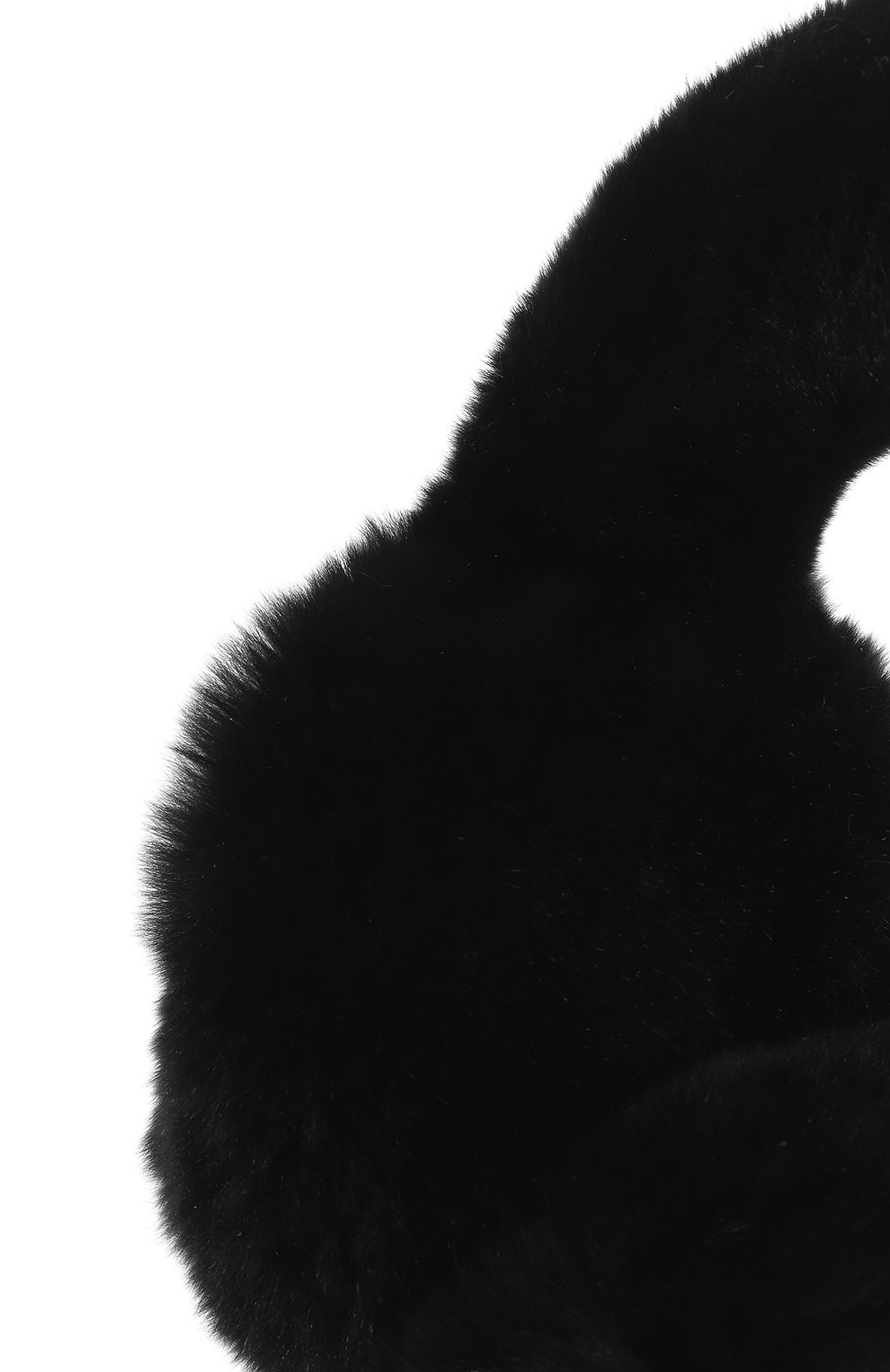 Меховые наушники из кролика YVES SALOMON, арт. 25WAA306XXREXX, фото 4