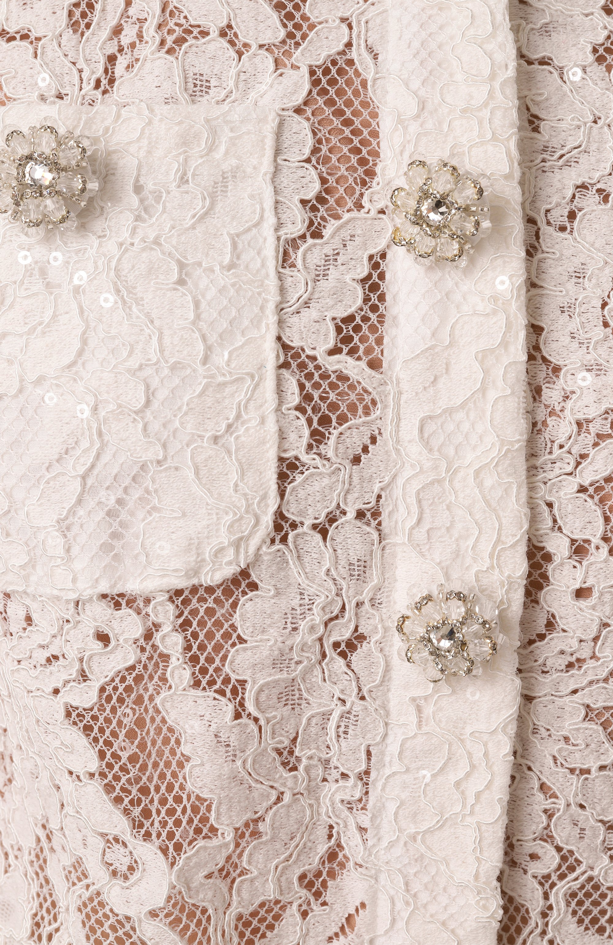 Платье из вискозы и хлопка SELF-PORTRAIT, арт. RS25053MB, фото 6