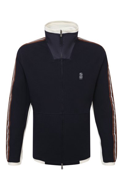 Хлопковая толстовка BRUNELLO CUCINELLI, арт. M0T359156G, фото 1
