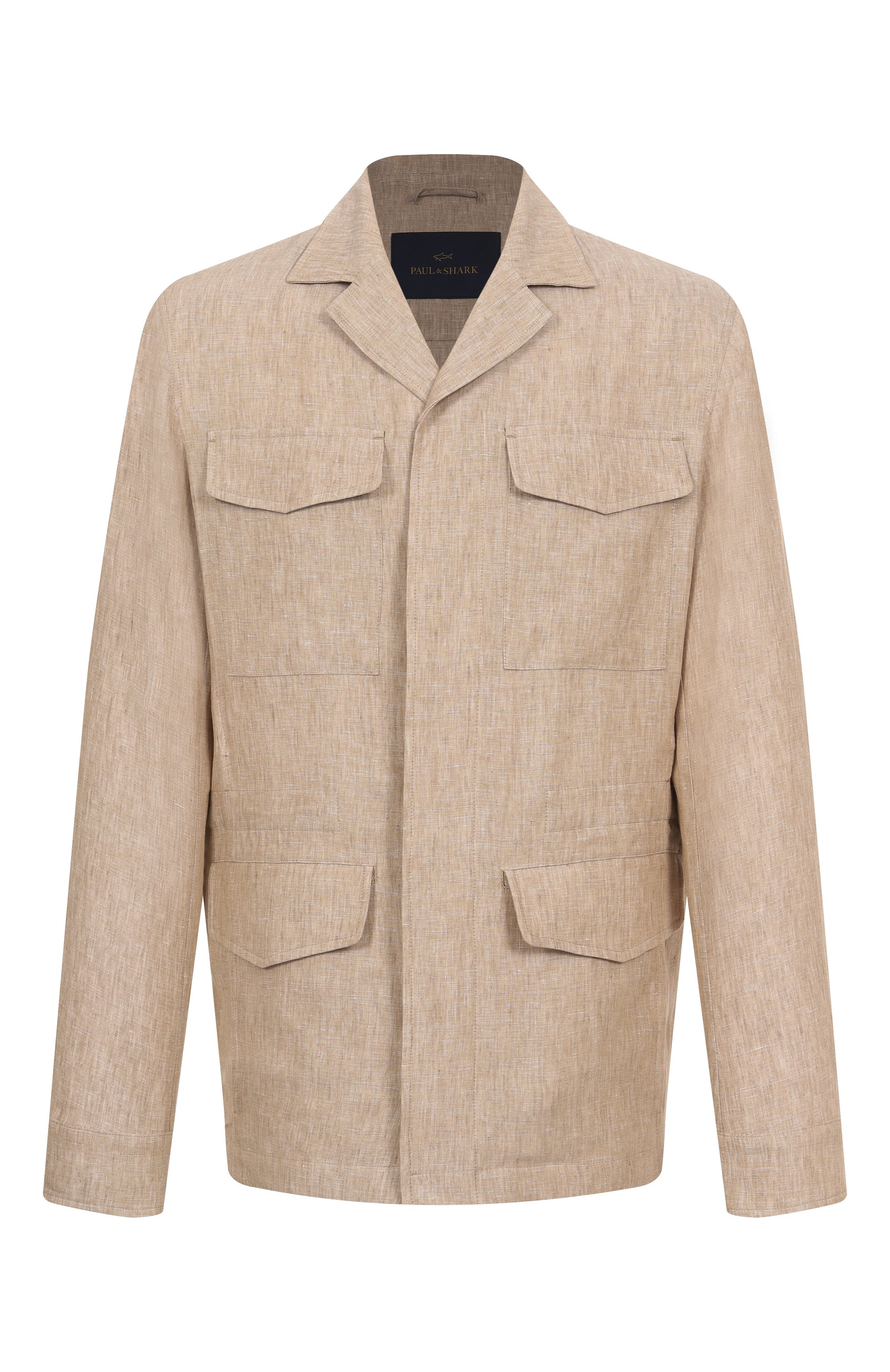 Льняная куртка-рубашка PAUL&SHARK, арт. 25412712, фото 1