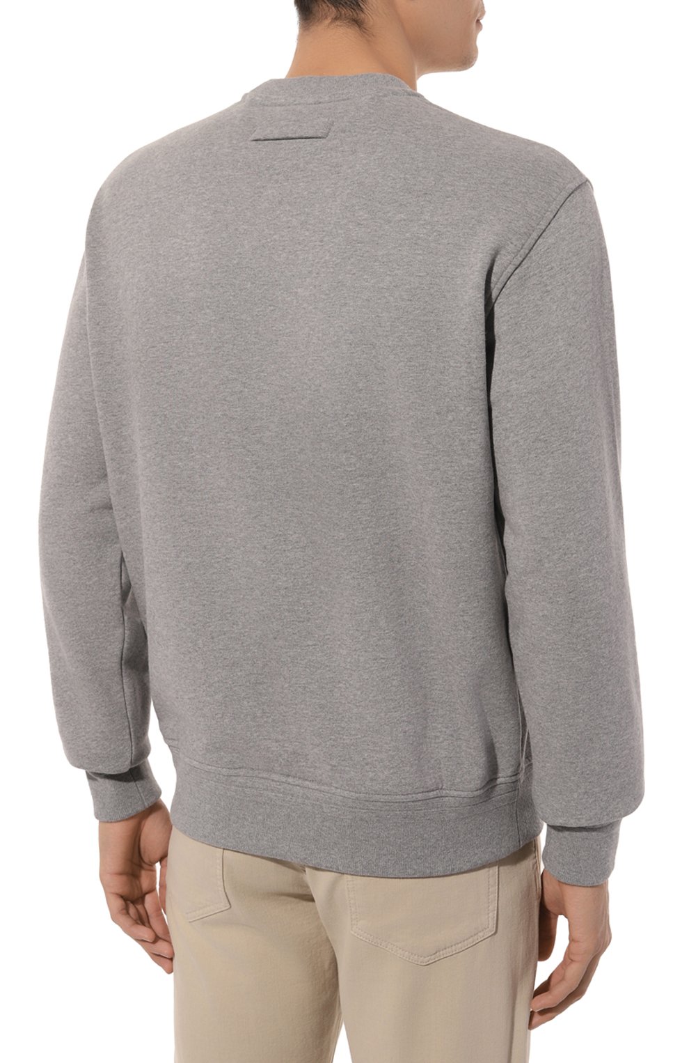 Хлопковый свитшот ZEGNA, арт. UD522A7/D872, фото 4