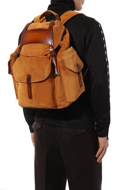 Замшевый рюкзак SANTONI, арт. UIBBA2273DB-GSP0L80, фото 2