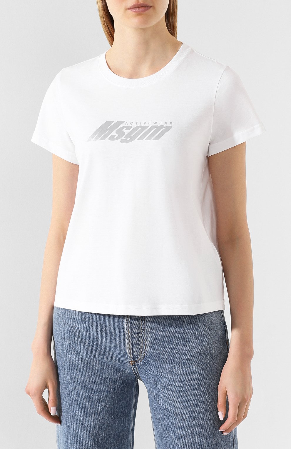 Хлопковая футболка MSGM, арт. 2845MDM12 207228, фото 3