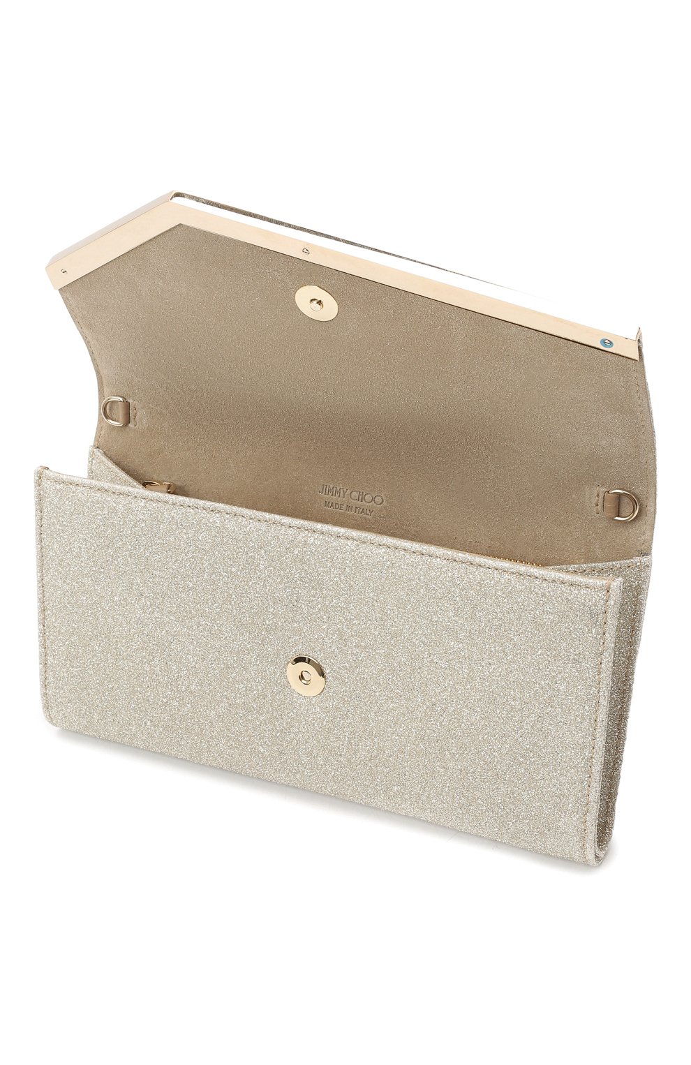 Клатч emmie JIMMY CHOO серебряного цвета по цене 107500 руб., арт. EMMIE/DGZ, фото 5 Клатч emmie JIMMY CHOO, арт. EMMIE/DGZ, фото 5