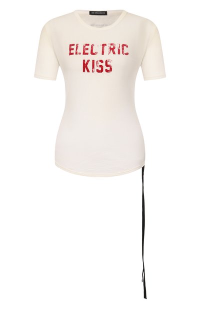 Женская хлопковая футболка ANN DEMEULEMEESTER, арт. B0013923/FA740