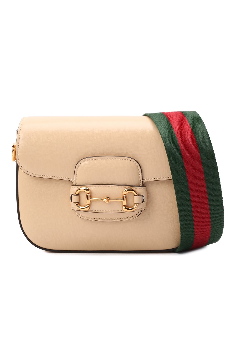 Сумка gg 1955 horsebit mini GUCCI кремового цвета по цене 396000 руб., арт. 658574/18YSG, фото 8 Сумка gg 1955 horsebit mini GUCCI, арт. 658574/18YSG, фото 8