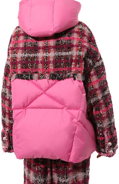 Твидовый пуховик KHRISJOY, арт. KWF24R0607/TWNY02, фото 4