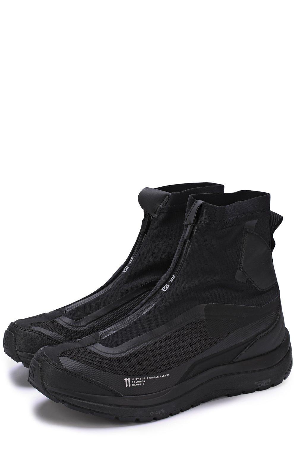 Высокие текстильные кроссовки salomon x 11 by bbs bamba 2 без шнуровки 11 BY BORIS BIDJAN SABERI, арт. BAMBA2 11XS, фото 1