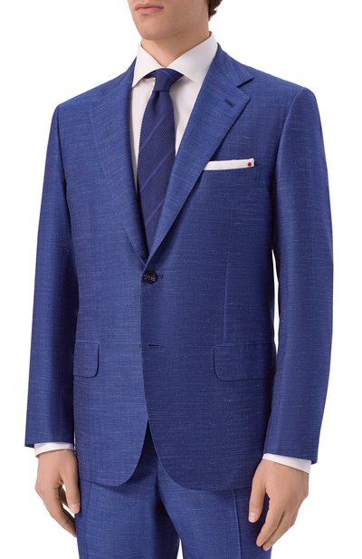 Мужской костюм из кашемира и шелка KITON, арт. UA81K0600E13