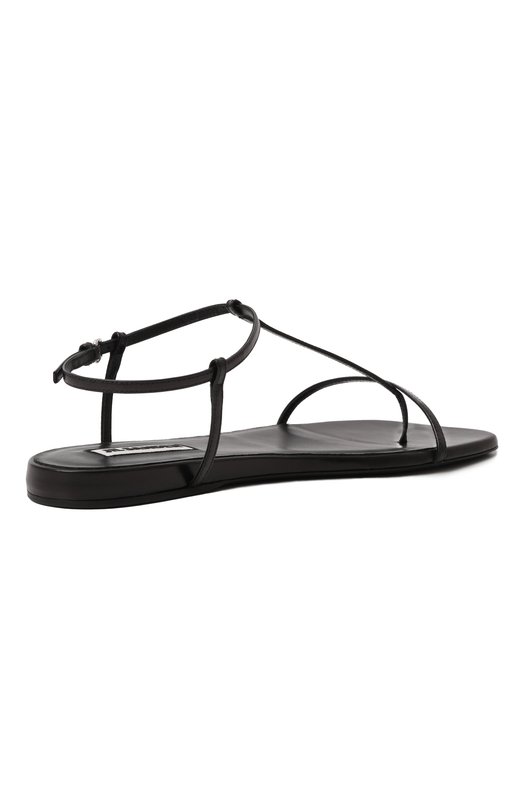Кожаные сандалии Jil Sander J15WP0169/P8389 Чёрный  J15WP0169/P8389 Фото 5