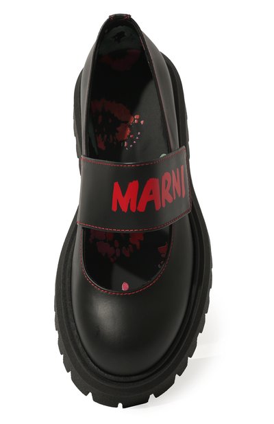 Кожаные туфли MARNI, арт. 71607 VAR.1/36-41, фото 4