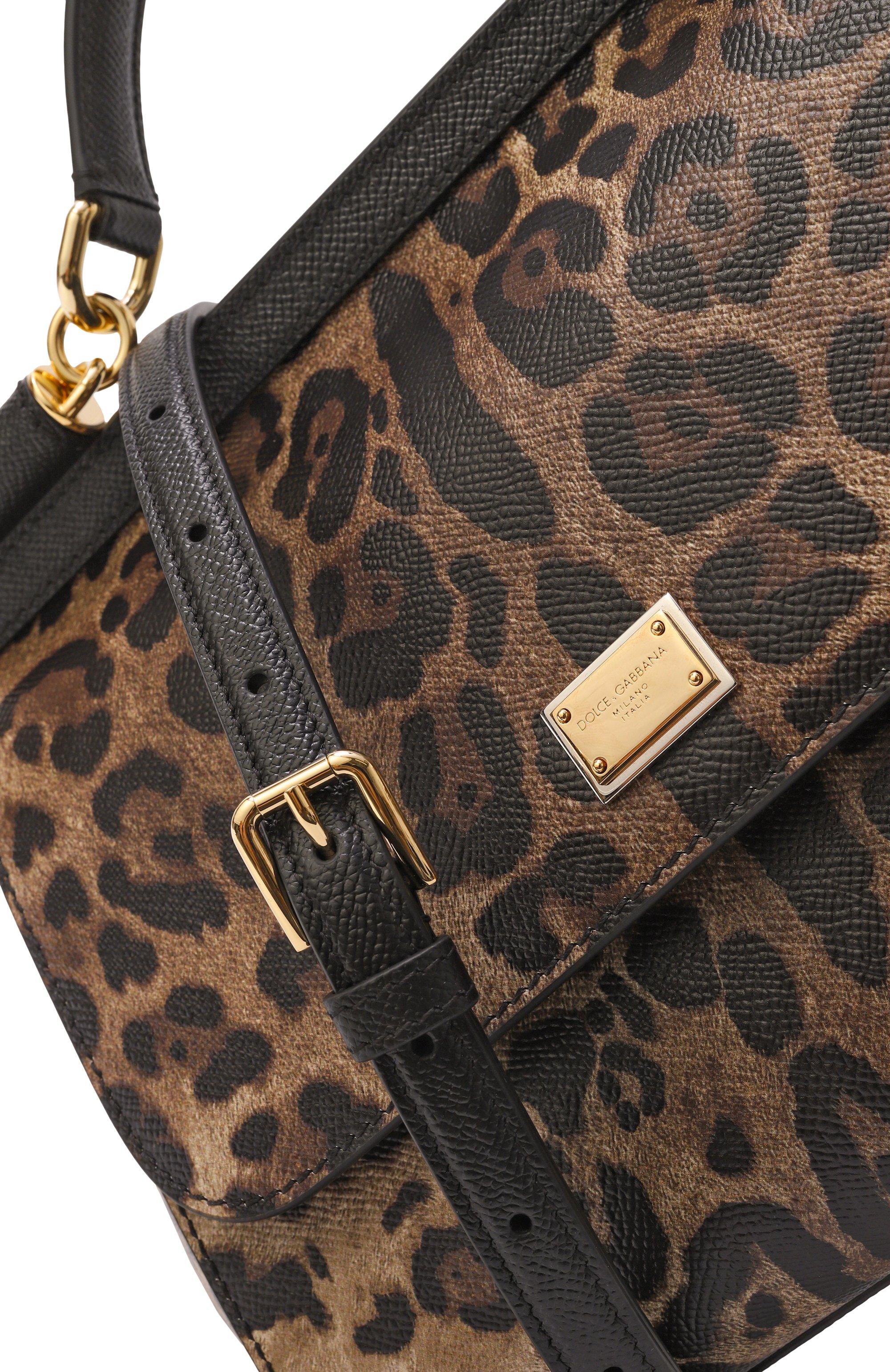 Сумка sicily medium DOLCE & GABBANA леопардового цвета по цене 266000 руб., арт. BB6002/CX566, фото 3 Сумка sicily medium DOLCE & GABBANA, арт. BB6002/CX566, фото 3