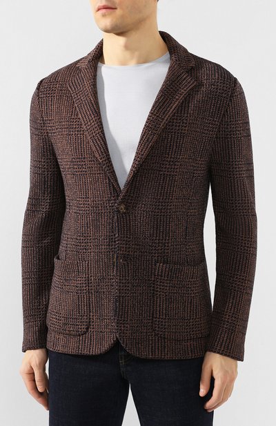 Хлопковый пиджак ELEVENTY PLATINUM, арт. A76GIAA03 MAG0A034, фото 3