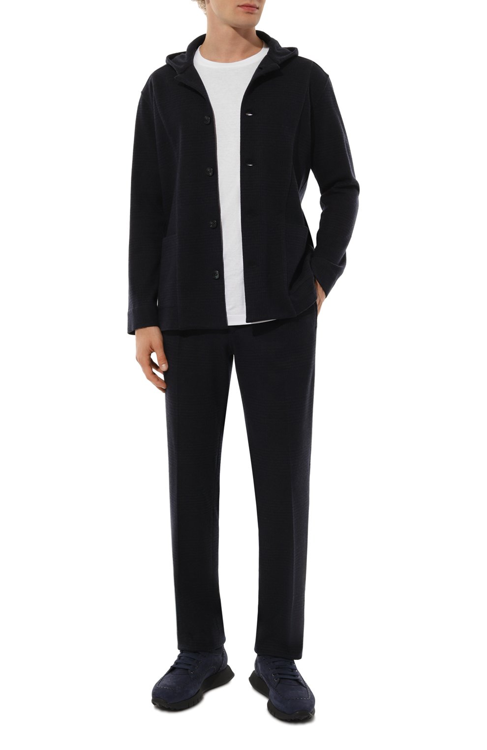 Шерстяные брюки KITON, арт. UPN01K0133E12, фото 2