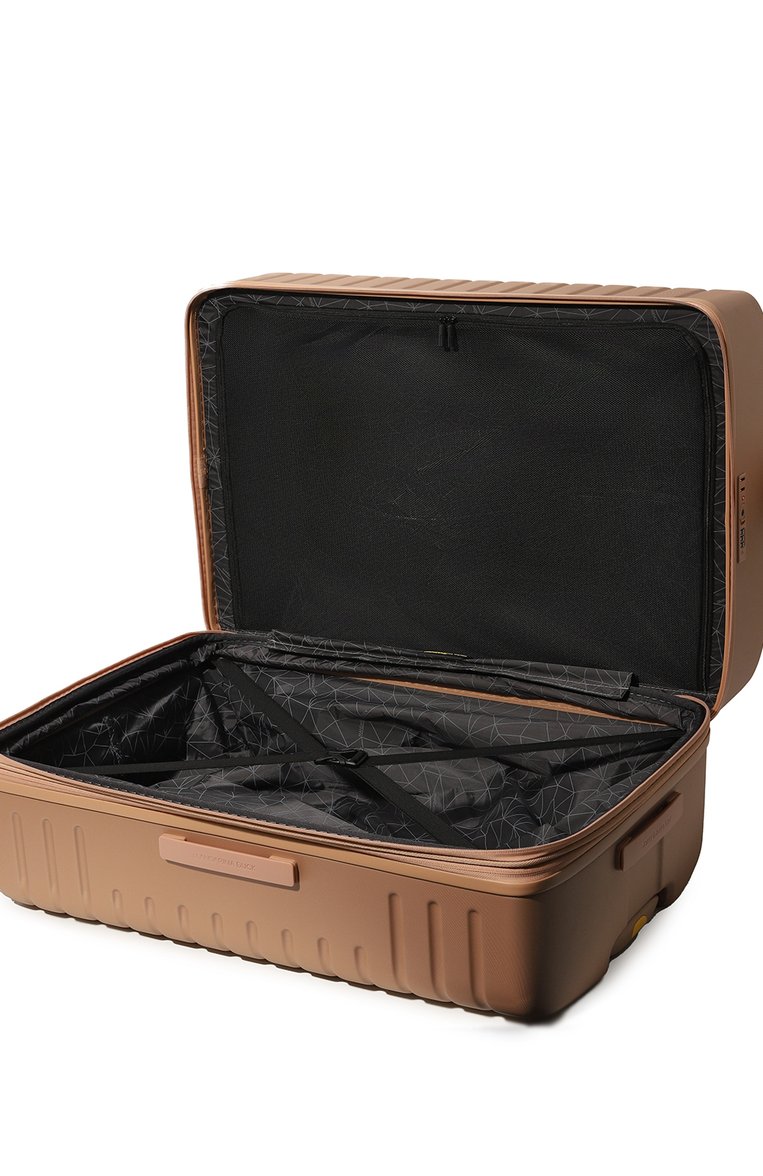 Женский чемодан flyduck cabin large MANDARINA DUCK бежевого цвета, арт. KNV04-918 | Фото 4 (Размер: large; Материал: Пластик)