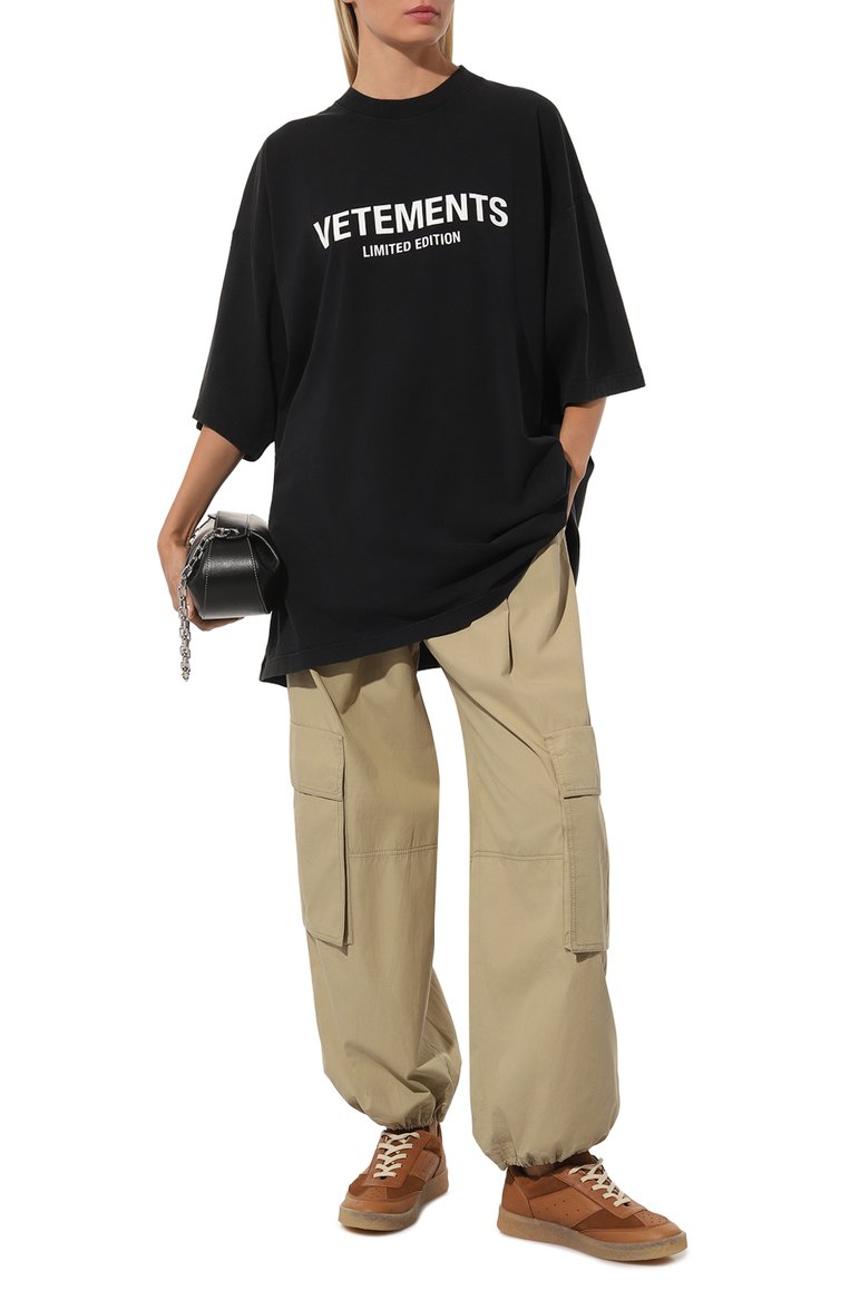 Хлопковая футболка VETEMENTS, арт. UE54TR170B, фото 2