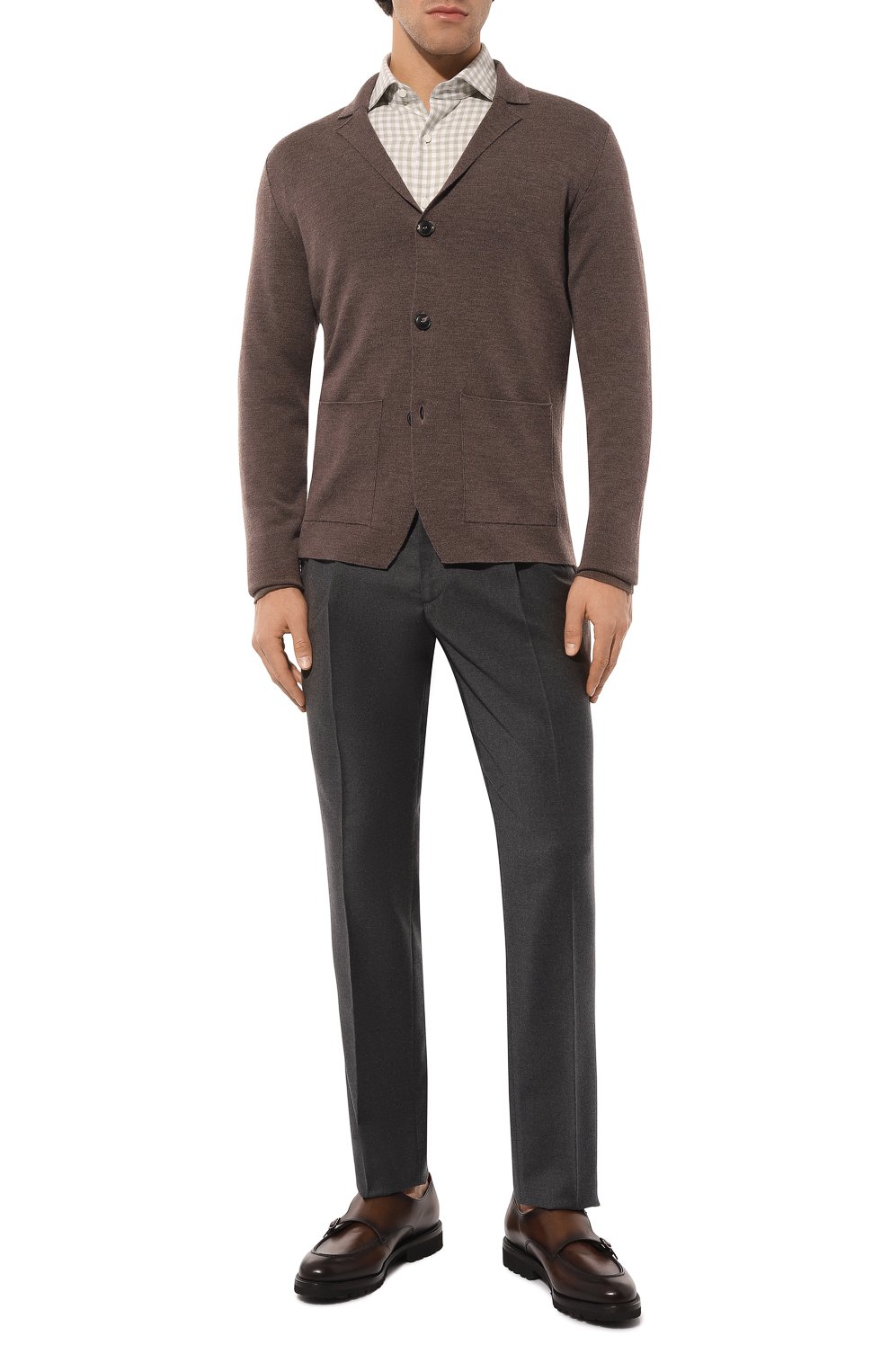 Шерстяные брюки L.B.M. 1911, арт. 8446/44504, фото 2