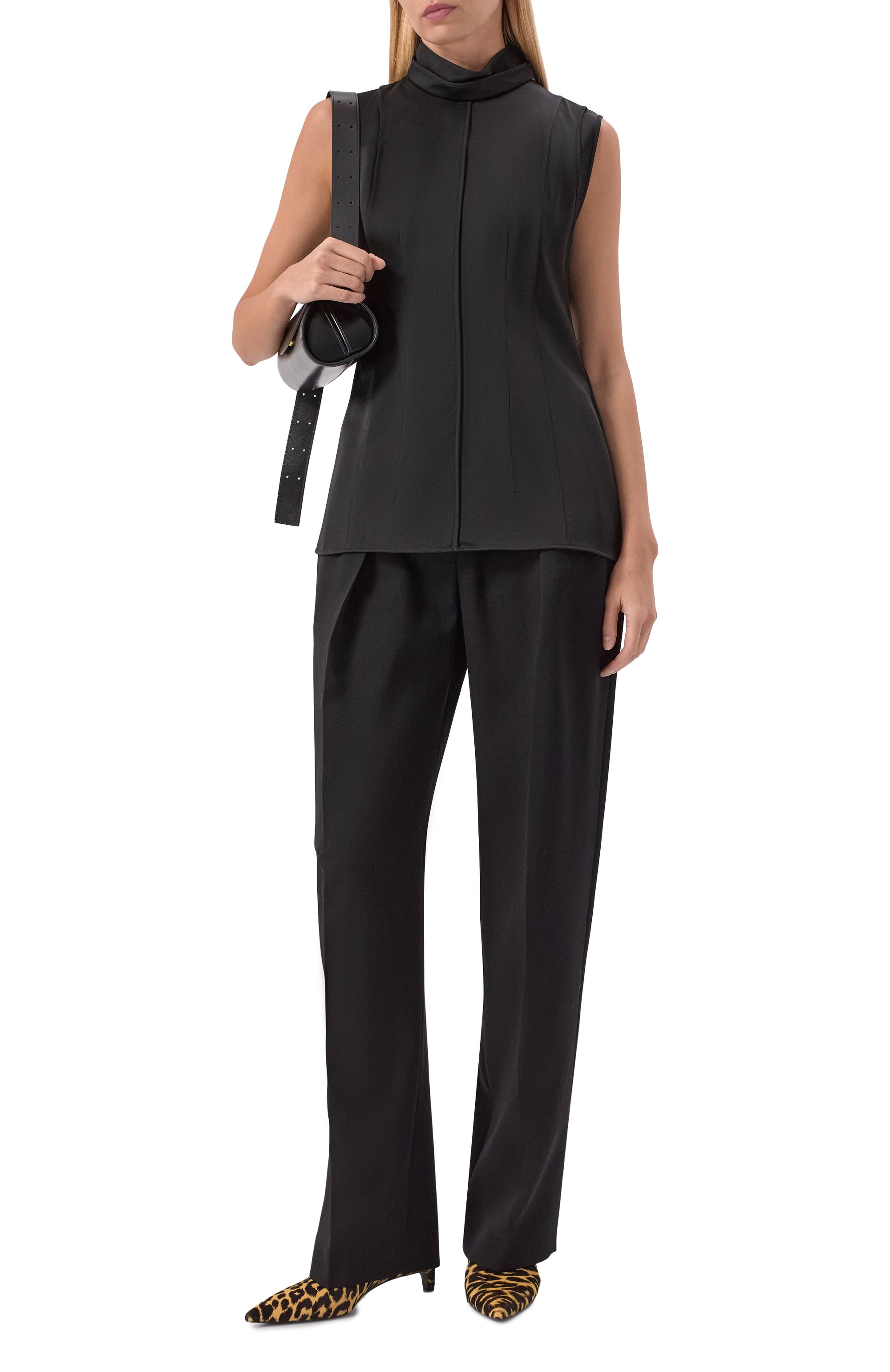 Шерстяные брюки JIL SANDER, арт. J01KA0194/J40021, фото 2