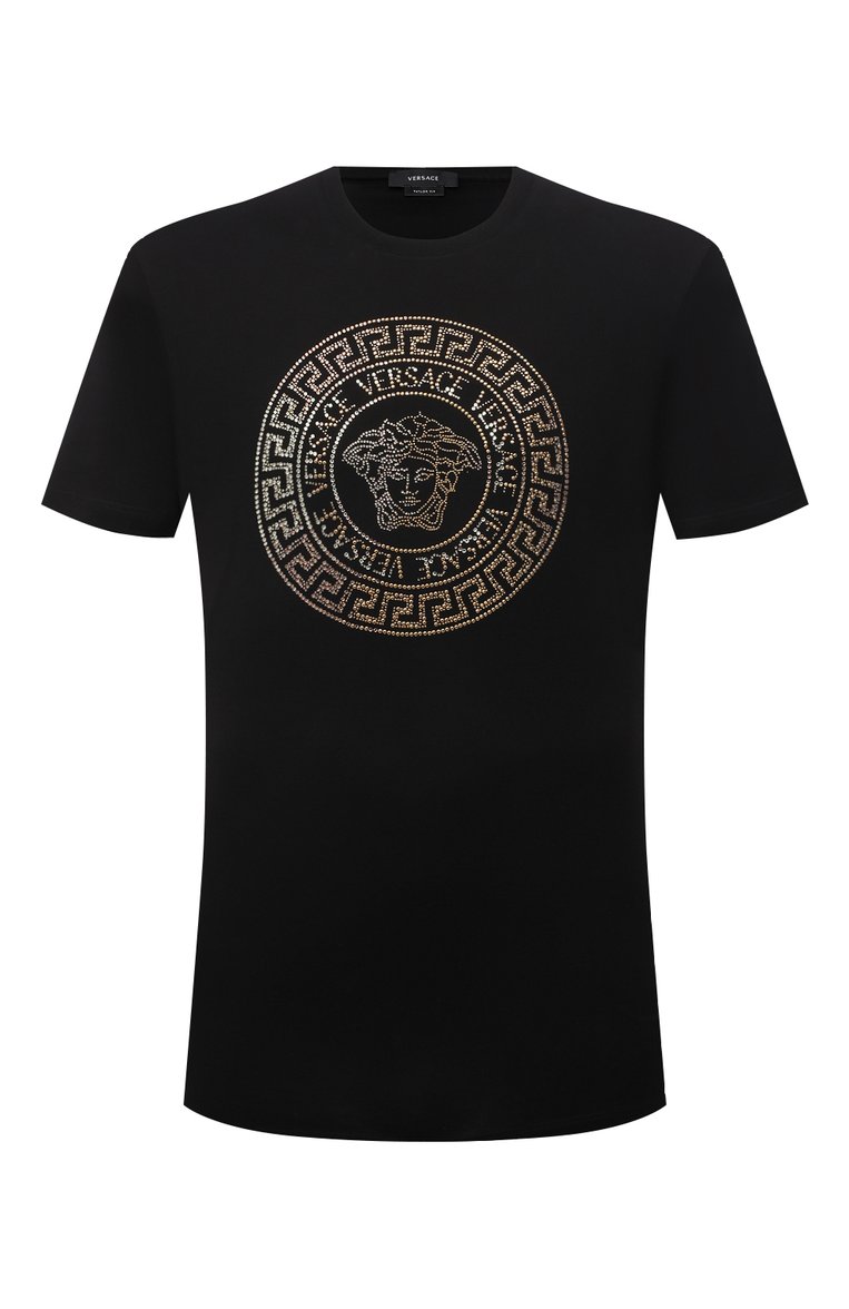 Хлопковая футболка VERSACE, арт. 1001619/1A01263, фото 1