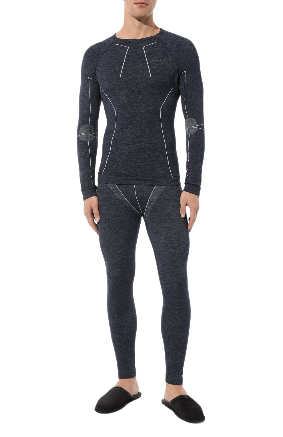 Лонгслив FALKE темно-синего цвета по цене 15210 руб., арт. 33411, фото 2 Лонгслив FALKE, арт. 33411, фото 2