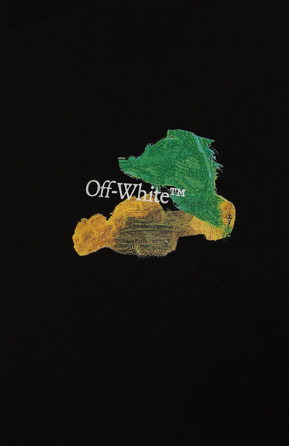 Хлопковый свитшот OFF-WHITE, арт. OMBA057S23FLE0011084, фото 5