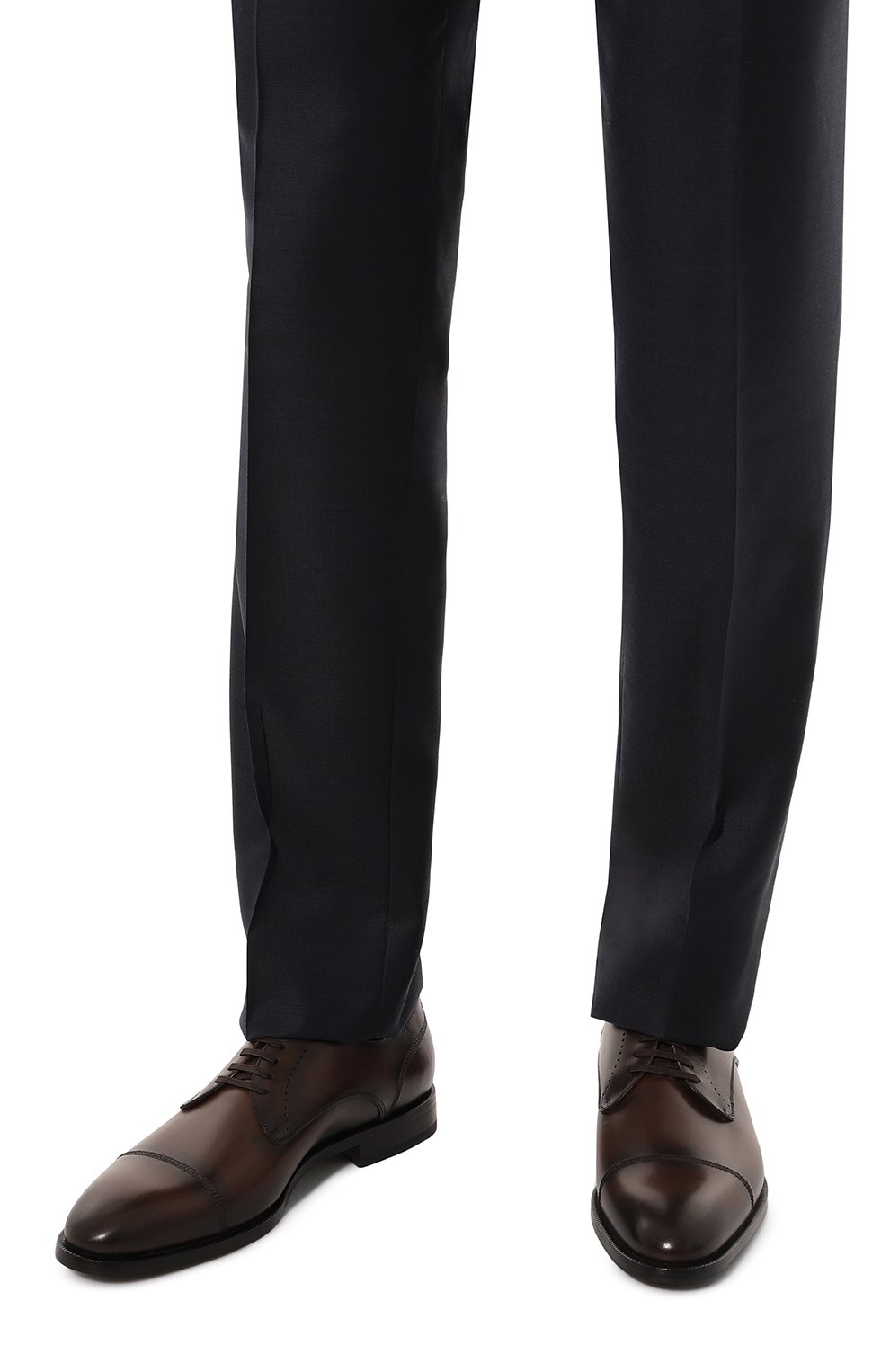 Кожаные дерби W.GIBBS, арт. 0570003/VIT B0X AER0, фото 3