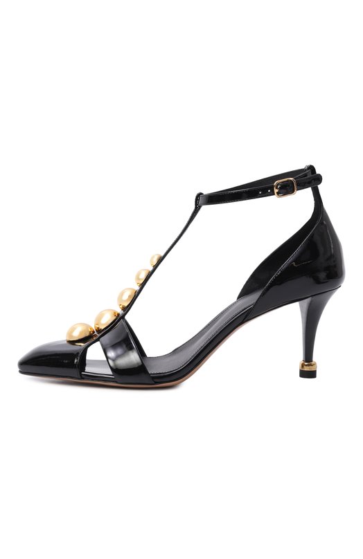 Кожаные туфли Cleia Chloé CH26S16QWC Чёрный  CH26S16QWC Фото 4