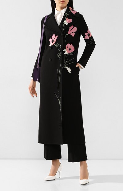 Шерстяное пальто VALENTINO, арт. TB3CA4D015E, фото 2