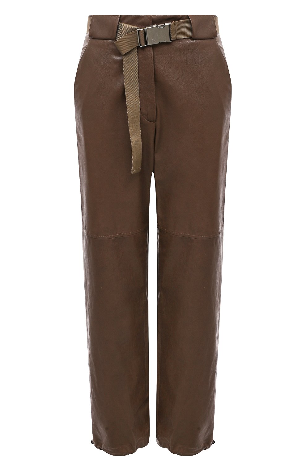 Кожаные брюки BRUNELLO CUCINELLI, арт. MPBISP8096, фото 1