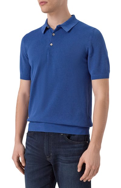 Хлопковое поло BOGLIOLI, арт. 91554T/SB4801, фото 3