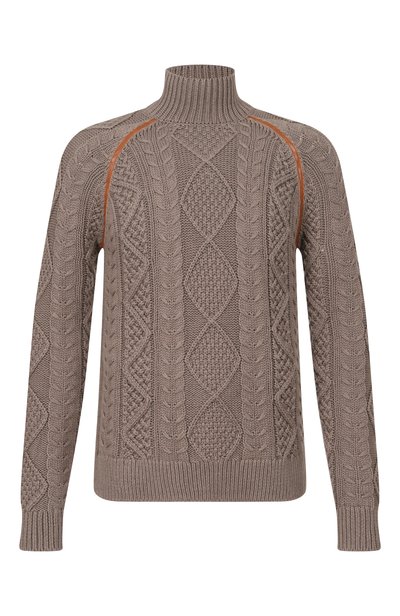Мужской свитер из хлопка и шерсти DIESEL, арт. A23909/0JMCN